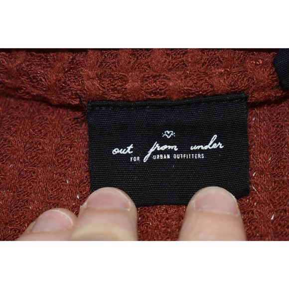 ⭐️ Urban Outfitters Out from Under Jojo Waffle Knit Button Up - Picture 4 of 6